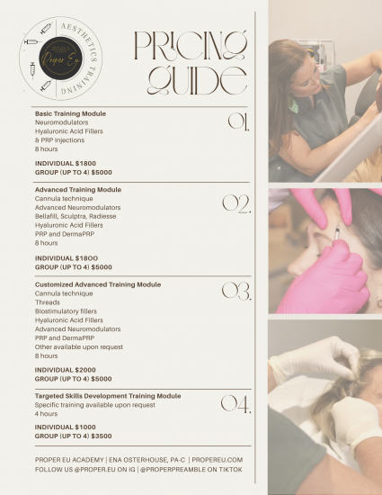 Proper Eu Academy Price Guide